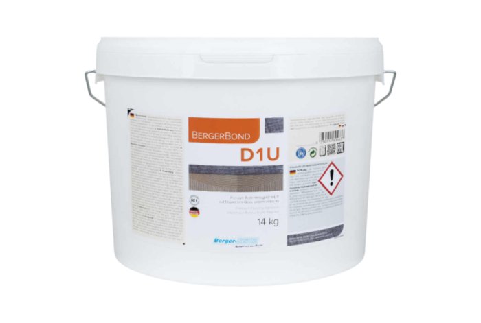 Universalūs grindų dangų klijai BergerBond D1U-1